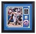 Carlos Beltran New York Mets Framed 11x14 Photograph with Game Used Jersey Piece