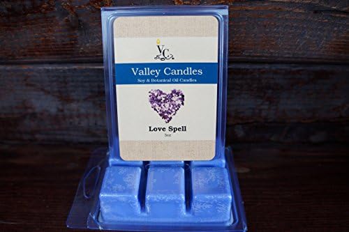 Love Spell Wax Melt, Soy &amp; Botanical Oil Candles