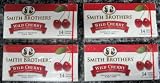4 Boxes Smith Brothers Cough Drops Wild Cherry 14 Ct