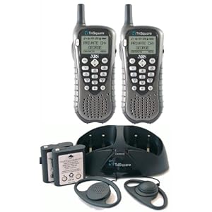 TriSquare eXRS TSX300-2VP 900MHz FHSS Digital Two-Way Radio (Charcoal Metallic/Black) (Pair)