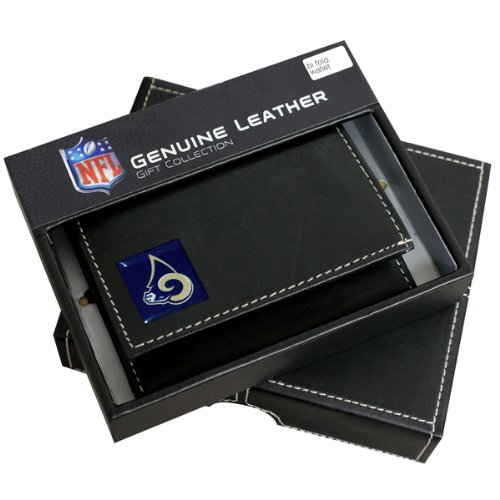 St Louis Rams Leather BiFold Wallet