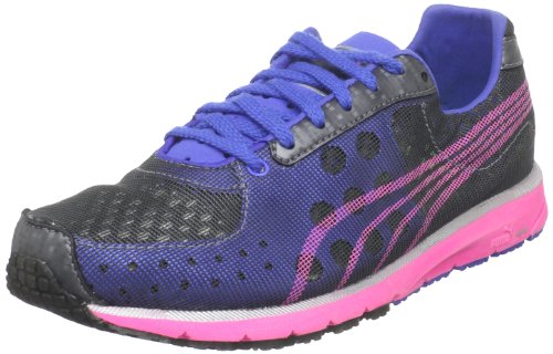 Puma Women's Faas 250 NM Running Shoe,Dark Shadow/Dazzling Blue/Fluorescent,5.5 B US