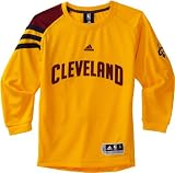 NBA Youth Cleveland Cavaliers On Court Long Sleeve Shooter - R289Nsca (Gold, Medium)