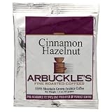 Arbuckle's Fine Roasted, Cinnamon Hazelnut, Ground, 1.3-Ounce Bag  (Pack of 30)
