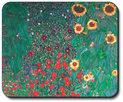 Klimt - Sunflowers Mouse Pad - By Art Plates®