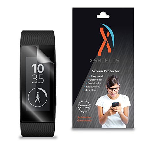 XShields© (3-Pack) Screen Protectors for Sony SmartBand Talk SWR30 (Ultra Clear)