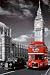 Transport Posters: London - Piccadilly Bus And Taxi Poster - 91.5x61cm Collections Poster Print, 24x36