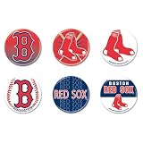 Boston Red Sox 6 Pack Buttons