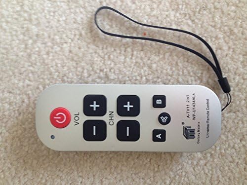 Gmatrix Best Big Button Universal Remote Control Vizio Lg Sharp A-tv2, Initial Setting for Lg, Vizio, Zenith, Panasonic, Philips, RCA - Put Battery to Work, No Program Needed by Gmatrix