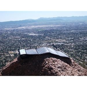 For Outdoor lover: Charging on the rock!