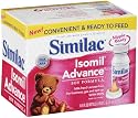 Isomil Advance Soy Forumula, 8-Ounce Plastic Bottles (Case of 24)
