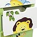 Fantasy Fields - Sunny Safari Animals Thematic 5 Drawer Wooden Cabinet for Kids Storage | Imagination Inspiring Hand Crafted & Painted Details Non-Toxic, Lead Free Water-based Paint