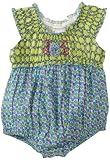 Mimi & Maggie Baby-girls Infant Turtle Bay Romper