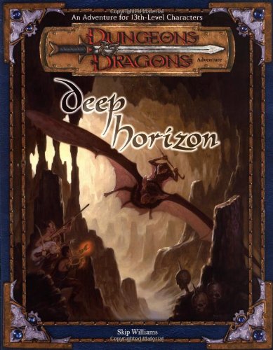 Cover image : Deep Horizon (Dungeons & Dragons Adventure Books)
