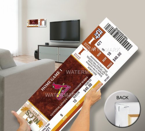 MLB St. Louis Cardinals 2011 World Series Mega Ticket
