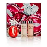 Delices de Cartier for Women 3 Piece Set Includes: 3.3 oz Eau de Toilette Spray + 1.0 oz Smooth Shower Gel + 1.0 oz Soft Body Milk