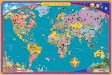 World Map with Legend