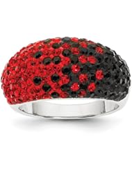 Sterling Silver Swarovski Elements Louisville Spirit Ring