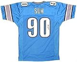Ndamukong Suh Autographed Detroit Lions Replica Jersey