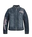 Harley-Davidson Jeansjacke mit Stehkragen 96372-11VW Damen Blazer