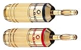 OEHLBACH XXL Banana Plug, per 2. The best speaker cable termination. Colour: Gold. STAR RATING : 5.