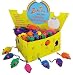 60 Zanies Furry Rattling Rainbow Mice (in Cheese Wedge Display Box) Cat Toy