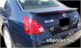 07-08 Nissan Maxima Painted OEM Factory Style Spoiler - (Color Code: KH3 - SUPER BLACK)
