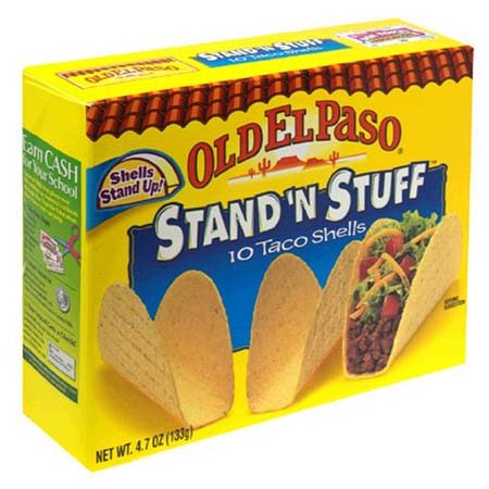 Images for Old El Paso Stand 'n Stuff Taco Shells, 4.7-Ounce Boxes (Pack of 12)