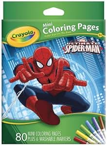 Buy Crayola Ultimate Spiderman Mini Coloring Pages Online at Low Prices
