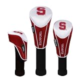 NCAA Stanford Cardinal Nylon Headcover (set of 3) Driver, Fairway, Utility