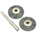 2 Steel Wire Wheel Brushes Gunsmith Rotary Tools 7/8"