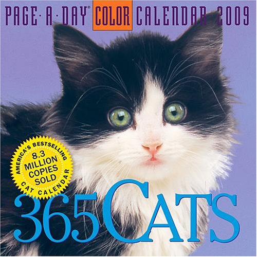 City Travel Guides Discounted  Books : 365 Cats Page-A-Day Calendar 2009 (Color Page-A-Day(r) Calendars)