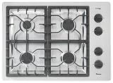 Amana : 30 inch STAINLESS Gas Cooktop with 4 Sealed Gas Burners
