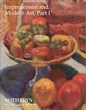 Impressionist and Modern Art, Part I: Tuesday, May 11, 1999 (Sotheby's Catalogue #7305