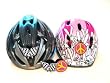 Helmtops 12L Checkered Flag & Peace Bike Helmet Charms