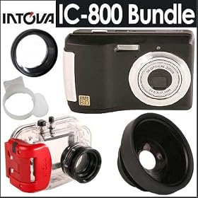 Snap Sights! INTOVA IC-800 - Digital camera - compact - 8.0 Mpix - optical zoom: 3 x -... by Intova