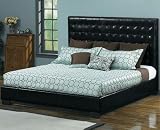 Tufted Bed King Black