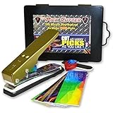 MuzJig - Premium Pick Cutter - A Soild Guitar Pick Maker that Punches Picks Perfectly Every Time. Cut Picks Like A Guitar Pro.