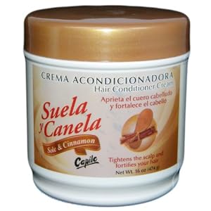 Suela y Canela (Sole and Cinnamon) Hair Conditioning Cream 16oz