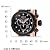 Invicta Men's 0361 Reserve Collection Venom Chronograph Black Polyurethane Watch from Invicta