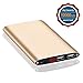 [Ultra-Slim 10000mah] Portable Phone Charger, External Battery Power bank Portable Charger Backup Pack With Powerful Dual USB Output Port for for iPhone,iPad,Samsung Galaxy,Cell Phones,Tablets.