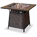 Uniflame GAD1001B LP Gas Outdoor Firebowl with Tile Mantel