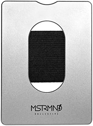 MSTRMND Collective Silver Vertical Apex Aluminum Wallet Card Case