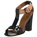 Ted Baker Women's Gretal T Strap Sandal,Navy/Mink,10 M