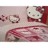 Hello Kitty Dots Twin Sheet Set