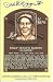 Phil Rizzuto Autographed New York Yankees Hall of Fame 3x5 inch Postcard