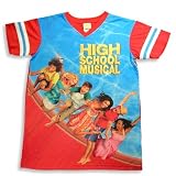 High School Musical by Disney - High School Musical V-Neck Night Shirt, Red, Blue