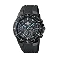 CASIO Edifice EF-552PB-1A2VEF - Reloj de caballero de cuarzo, correa de resina color negro (con cron�metro, luz)