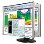 Kantek Lightweight, LCD Glass Monitor Magnifier Filter, Fits 17" LCD Screen
