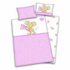 Herding 244752063 Bettw�sche Lillebi Baby 100 x 135 + 40 x 60 cm; Linon